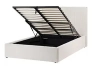 Ottoman Bed VION Boucle Off-White 120 x 200 cm (EU Small Double)_1062884