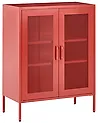Schrank WAKATIPU Metall Rot