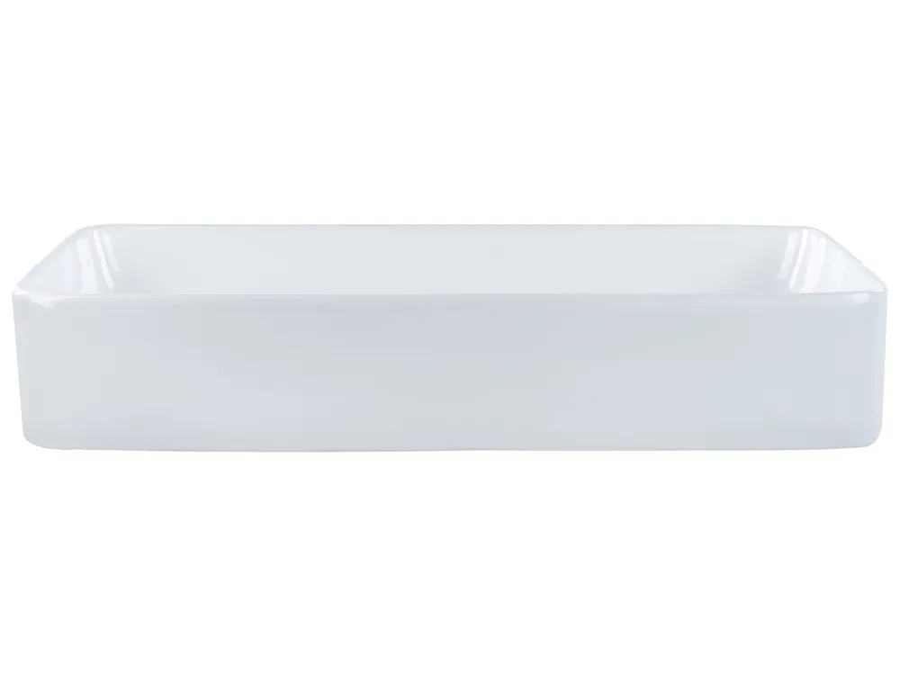 Aufsatzwaschbecken ULUA 61 x 35 cm Keramik Weiß_922811