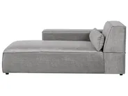 Rechtsseitige Chaiselongue HELLNAR Stoff Grau_911694