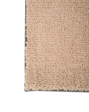 Shaggy-Teppich DEMRE Sandbeige 160 x 230 cm_1076875