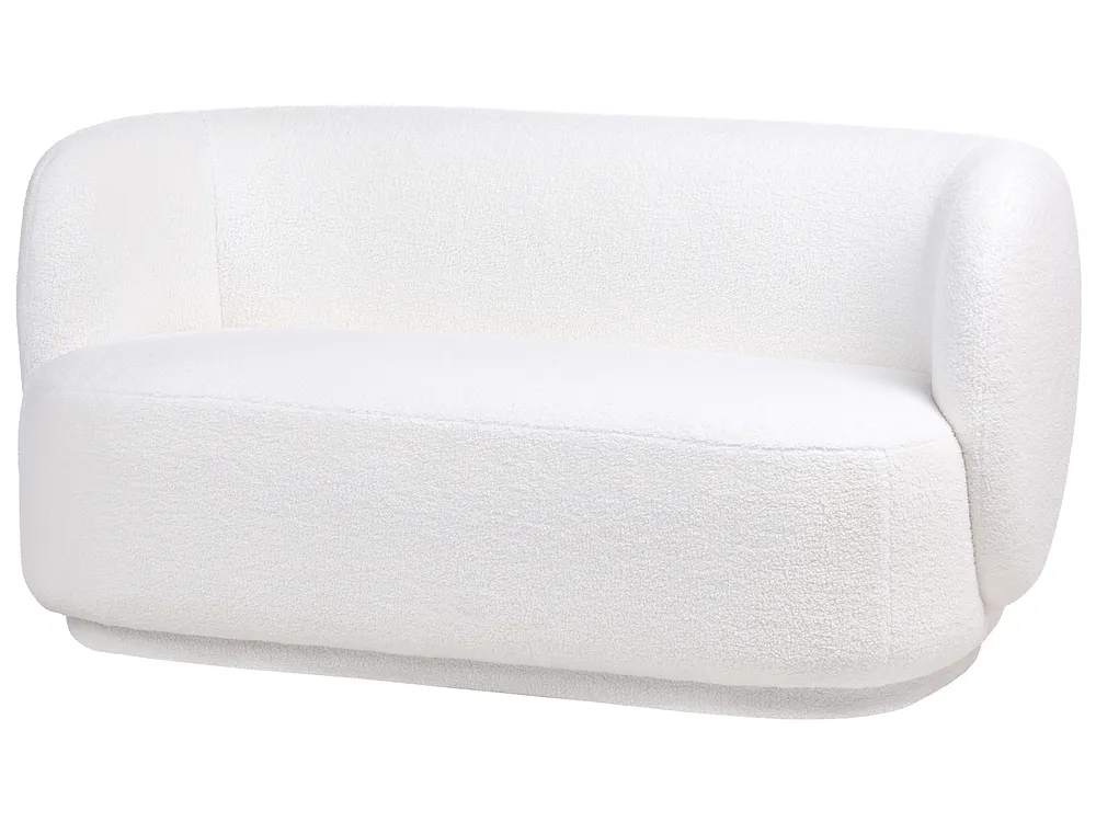 Sofa 3 Seater MELLOSA Boucle White_1197318