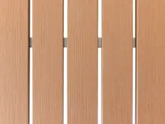 Outdoor-Küche mit Spüle AVETRANA Braun / Weiß Metall_987557