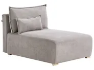 Chaiselongue NERBO Stoff Grau_1035146