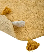 Kindervloerkleed KODINHI  Geel ø 120 cm Katoen_1155165
