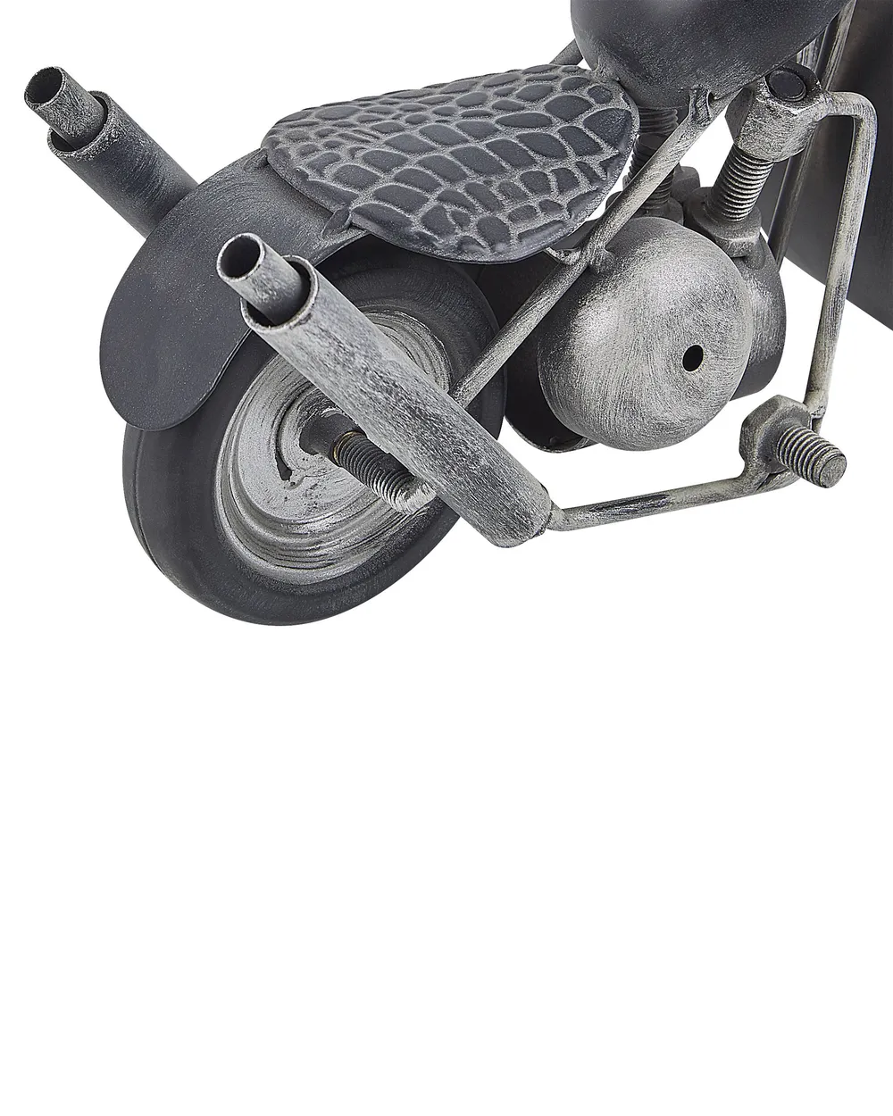Tischuhr BERNO 30 cm Metall Schwarz_785072