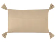 Dekokissen 2er Set CAESIA 30 x 50 cm Baumwolle Beige Ohne Muster_915769