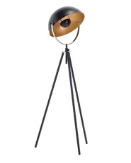 Floor Lamp THAMES Metal Black_754894