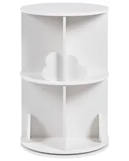 Rotating Bookshelf PENOLA 65 cm White_1088078