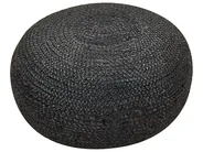 Pouffe TIFELT Jute Black_879995