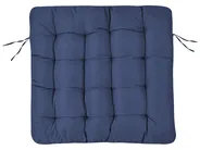 Lounge Set mit Tisch 4-Sitzer GARDA Metall Blau_1021346