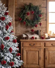 Weihnachtsbaumschmuck 18er Set SUSA Papier Rot_1084995