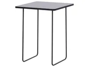 Sofa 3-Sitzer SOKNA mit Tischen Stoff Gelb_952846