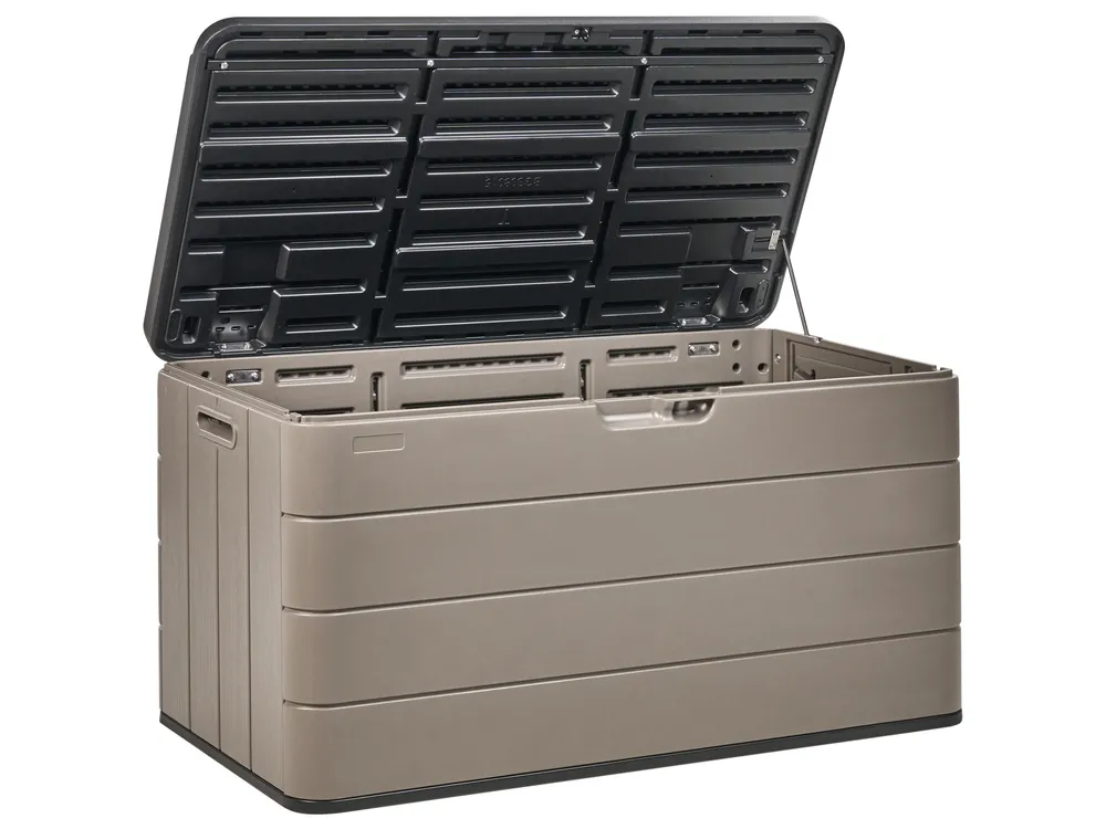 Aufbewahrungsbox MILIES 116 cm 60 cm Braun