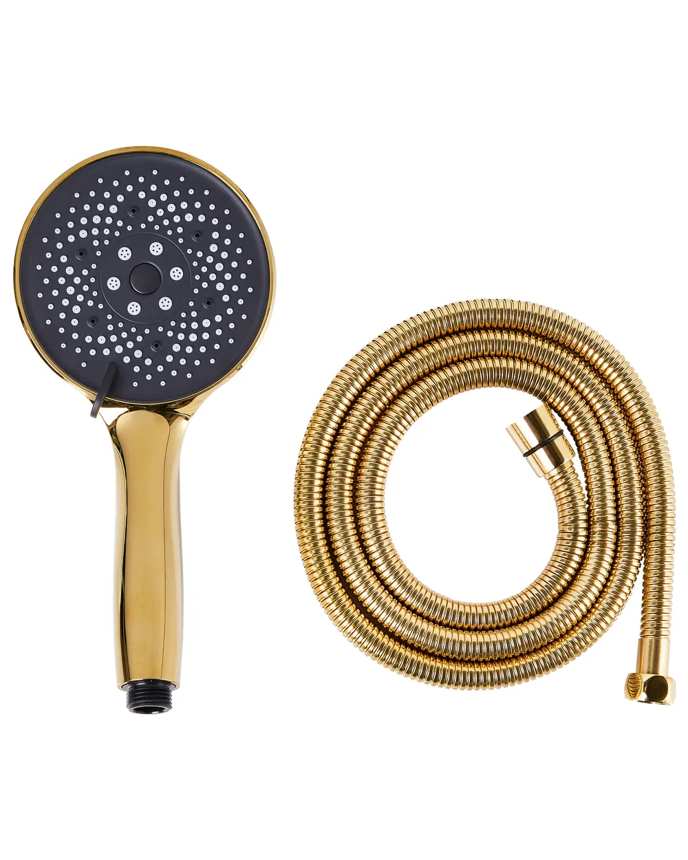 Shower Head and Hose Kit ICHMA 5-function Gold_989342