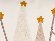Set of 3 Decorative Cushions NOLIA 30 x 50 cm 45 x 45 cm White Christmas Motif_1164652