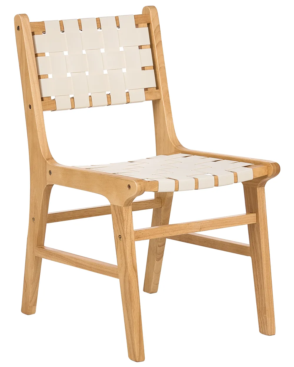 Esszimmerstuhl 2er Set HUMBLE Holz Hellbraun_985643
