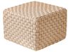 Pouf NALLI Kunststoff Hellbeige