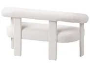 Sofa 2-Sitzer ILBRO Bouclé Cremeweiß_1059118
