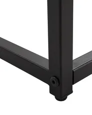 Konsolentisch DELANO Sicherheitsglas Schwarz_757523