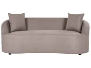 Sofa AMAL mit Ottomane Stoff Taupe_1143359
