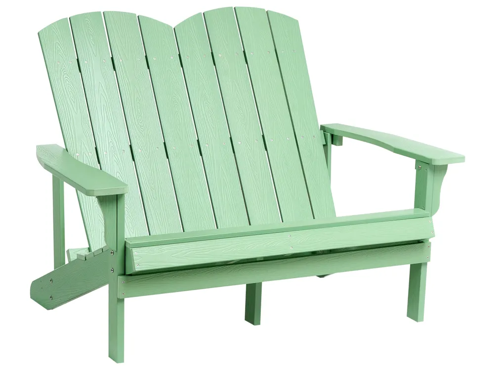 Gartenbank ADIRONDACK 125 cm Hellgrün