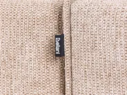 Eckschlafsofa 3-Sitzer EDANE mit Stauraum Stoff Beige linksseitig_1057123