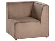 Modulsofa 2-Sitzer LEMVIG Cord Dunkelbeige_1053267