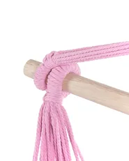Hängesessel BONEA Baumwolle Rosa_979357