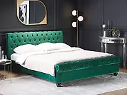 Bed Velvet AVALLON 160 x 200 cm (EU King Size) Emerald Green_1179224