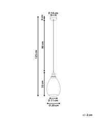 Pendant Lamp COOSA Glass Transparent_942902