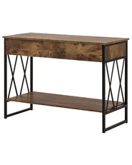 Console Table AYDEN Dark Brown_757251