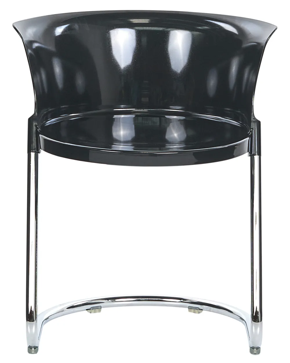 Set of 2 Dining Chairs OSHKOSH Black_1107672