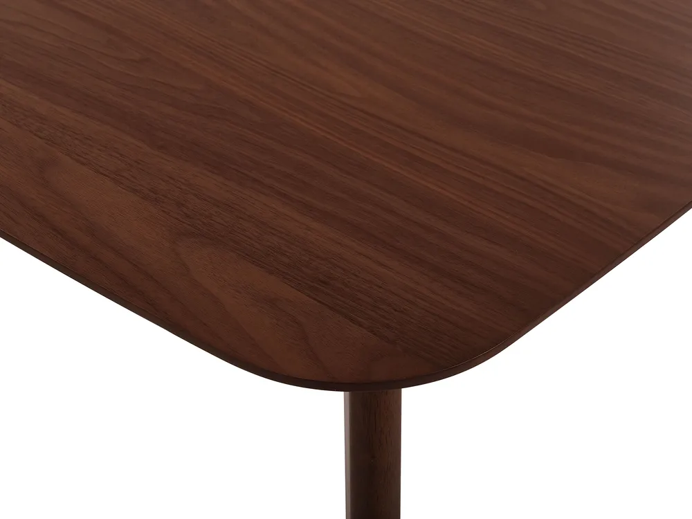 Extending Dining Table MADOX Dark Walnut 120/150 cm 75 cm_674409