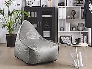 Navlaka za vreću za sjedenje DROP 63 cm 75 cm Sivi_1169264