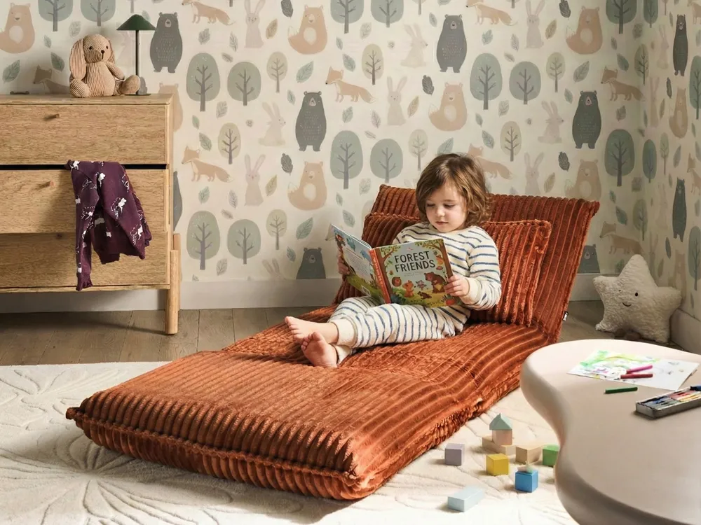1-Sitzer Schlafsofa LYSEKIL Cord Goldbraun