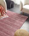 Rug GESI Pink 140 x 200 cm Viscose