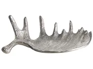 Trinket Dish Moose Antler CARTHAGE Metal Silver_823010
