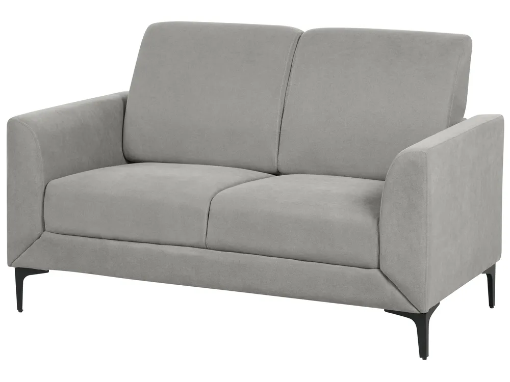 Sofa 2-Sitzer FENES Stoff Grau_897834