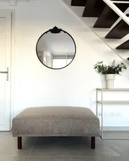Ottomane HOLT Stoff Taupe_1039556