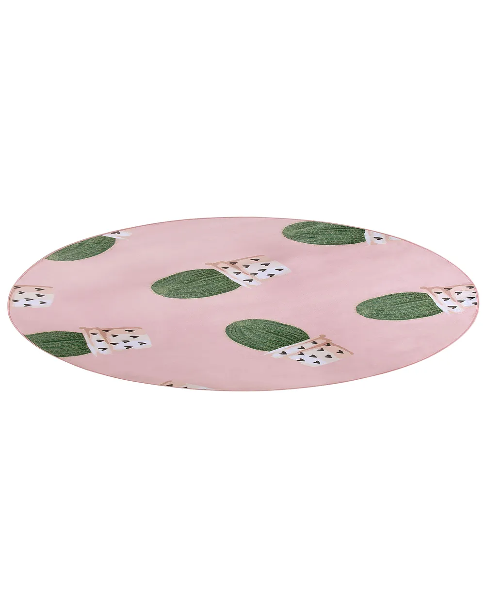 Kids Rug ELDIVAN Pink ø 120 cm_867869