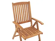 Gartenmöbel Set 6-Sitzer JAVA inkl. Kissen Akazienholz Blau_788434