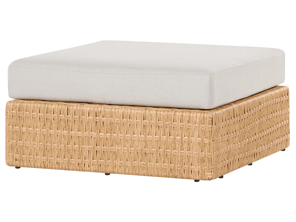 Garten Ecksofa mit Tisch 4-Sitzer OLIVERI Polyrattan Beige rechtsseitig_1071802