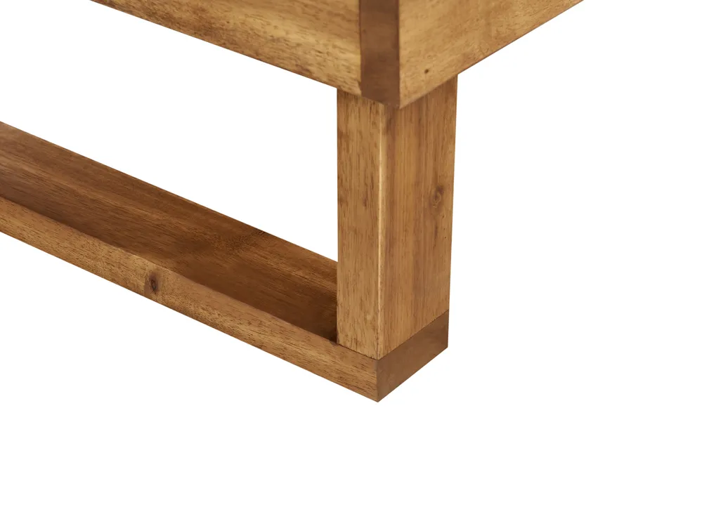 Outdoor Couchtisch MARETTIMO 60 cm 110 cm zertifiziertes Akazienholz Braun_953775