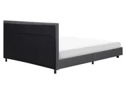Krevet ALBI 160 x 200 cm Sivi_726404