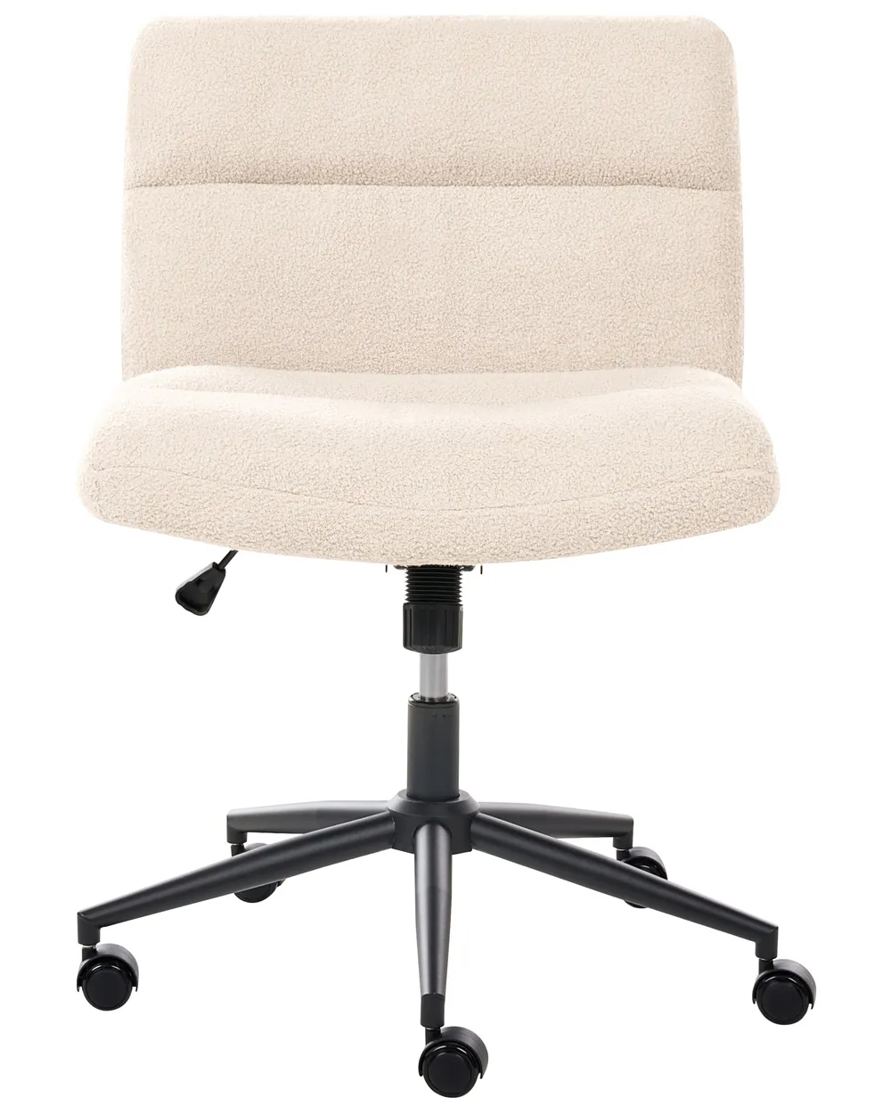 Desk Chair CATLIN Boucle Light Beige_1076989