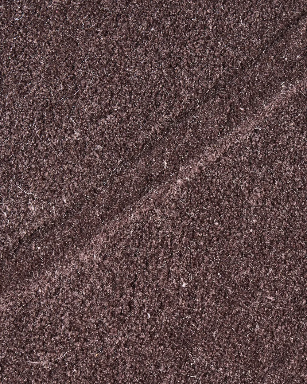 Teppich NAINITAL Dunkelbraun 160 x 230 cm Wolle_1068790