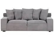 Sofa 3-Sitzer VISKAN Cord Dunkelgrau_811651