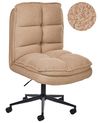 Bürostuhl ADDISON Bouclé Sandbeige