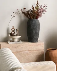 Blumenvase ARGINO 50 cm Grau_1032484